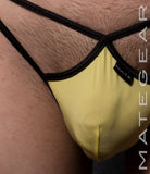 Sexy Mens Swimwear Extremely Sexy Mini Half Back String Bikini - Gan Eui