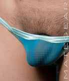 Sexy Mens Swimwear Xpression Mini Low V Back Thong- Bo Yoon (X-tra Low Front)