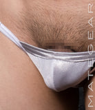 Sexy Mens Swimwear Xpression Mini Low V Back Thong- Bo Yoon (X-tra Low Front)