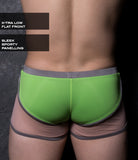 Sexy Mens Swimwear Mini Tights - Ryu Sook IV (X-tra Low Flat Front)