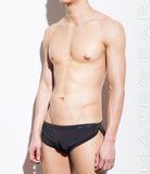 Sexy Men's Sportswear Signature Mini Shorts - Ki Nam (Black Air Nylon) - MATEGEAR - Sexy Men's Swimwear, Underwear, Sportswear and Loungewear