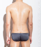 Sexy Men's Sportswear Signature Mini Shorts - Ki Nam (Dark Grey Air Nylon) - MATEGEAR - Sexy Men's Swimwear, Underwear, Sportswear and Loungewear