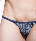 [2Pc/pack] Sexy Mens Underwear Mini Bikini Briefs - Nam Woo (Thin Nylon Special Fabric Signature