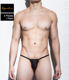 [2pc/Pack] Sexy Men's Underwear Mini Bikini Briefs - Shi Woo (Soft Thin Mesh Signature Series)