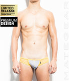 Sexy Mens Underwear Extremely Sexy Mini Boxers - Hye Mi (Light Grey Air Nylon)