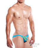 Sexy Mens Swimwear Extremely Sexy Mini Bikini - Min Jae (Turquoise) - MATEGEAR - Sexy Men's Swimwear, Underwear, Sportswear and Loungewear