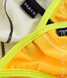 Sexy Mens Underwear Extremely Sexy Mini Bikini - Jin Joo (Yellow Air Nylon) - MATEGEAR - Sexy Men's Swimwear, Underwear, Sportswear and Loungewear