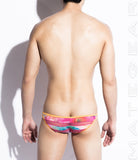 Sexy Mens Underwear Mini Bikini - Nae Jin (Floral Air Nylon) - MATEGEAR - Sexy Men's Swimwear, Underwear, Sportswear and Loungewear