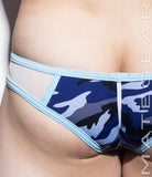 Sexy Men's Swimwear Maximizer Mini Swim Squarecuts - Pyon Seo (Special Fabrics Series) - MATEGEAR - Sexy Men's Swimwear, Underwear, Sportswear and Loungewear