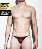 Sexy Men's Underwear Xpression Mini Bikini - Kuk Song (Open Cross Front / Open Back)