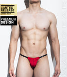 Ultra Swim Pouch Bikini -  Ro Jun (Xpression Half-Back Thong) - MATEGEAR - Sexy Men's Swimwear, Underwear, Sportswear and Loungewear