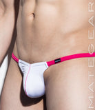 Ultra Swim Pouch Bikini -  Ro Jun (Xpression Half-Back Thong) - MATEGEAR - Sexy Men's Swimwear, Underwear, Sportswear and Loungewear